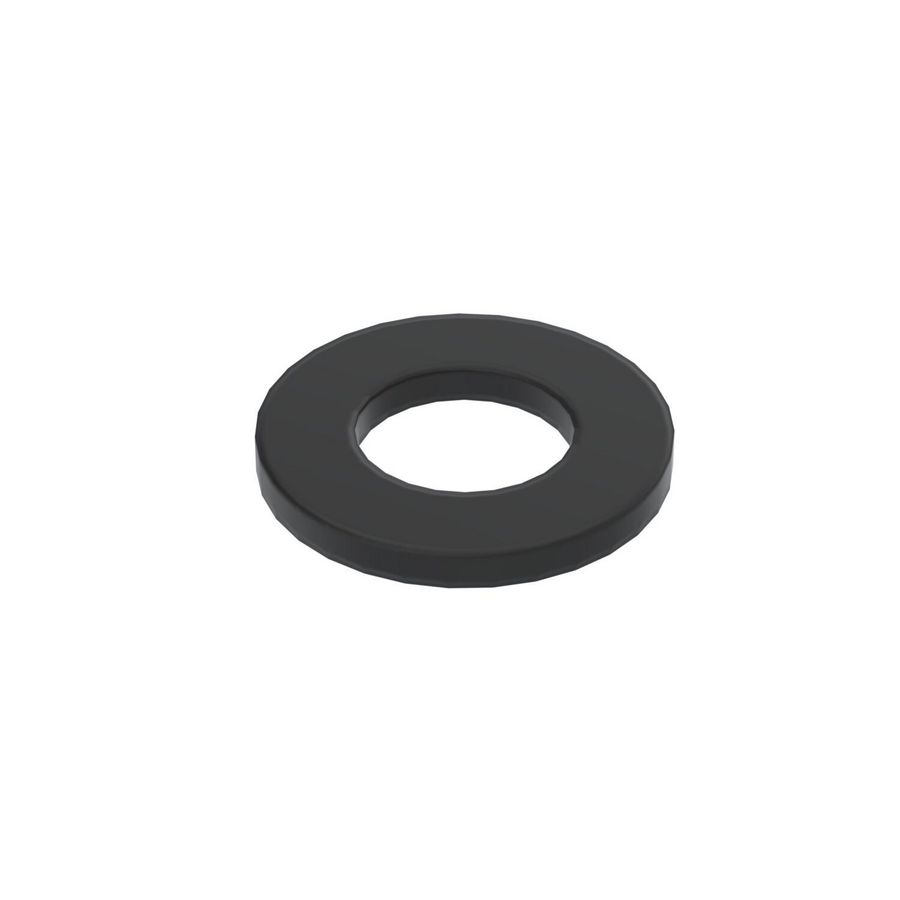 Washer M10 Staal Electrogalvanised black-passivated VVE=100