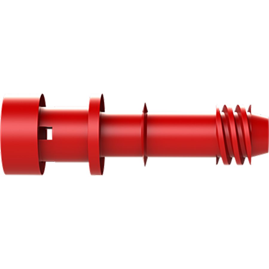 Set a 5st. Installatiekast VMS dekselschroef rood