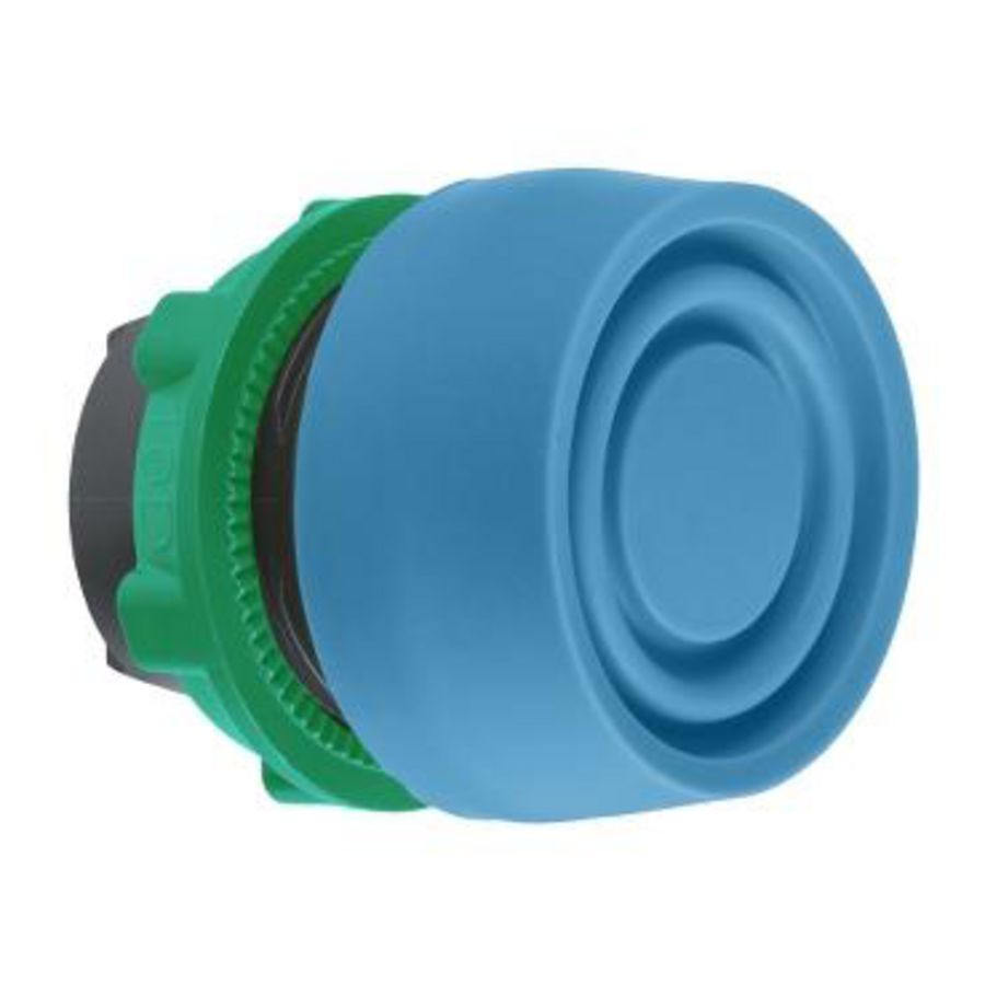 Kop drukknop Verzonken Terugvering 22mm kapje B Harmony XB5