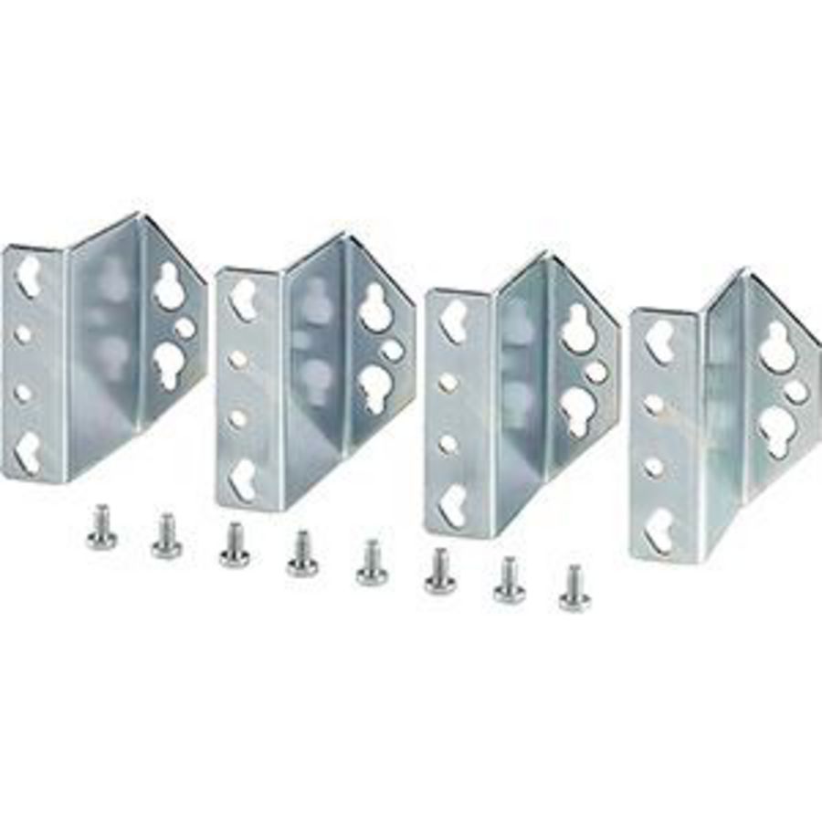 Mi U profiel wandbeugel 75 mm (set 4 stuks)