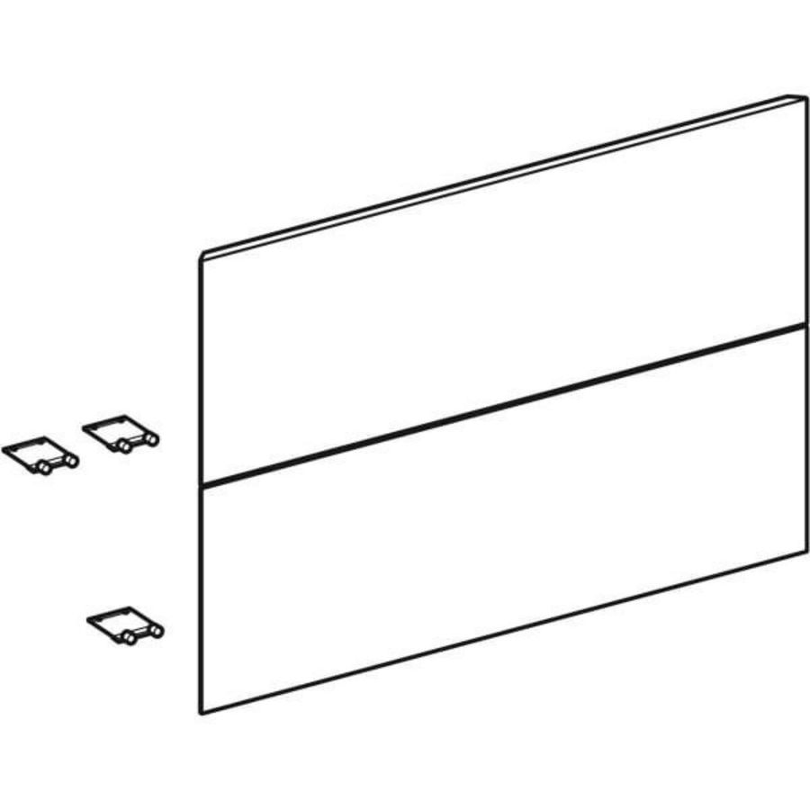 schuifladefr Geberit ONE ondrkst wstfl B60cm Greige/glkt mat