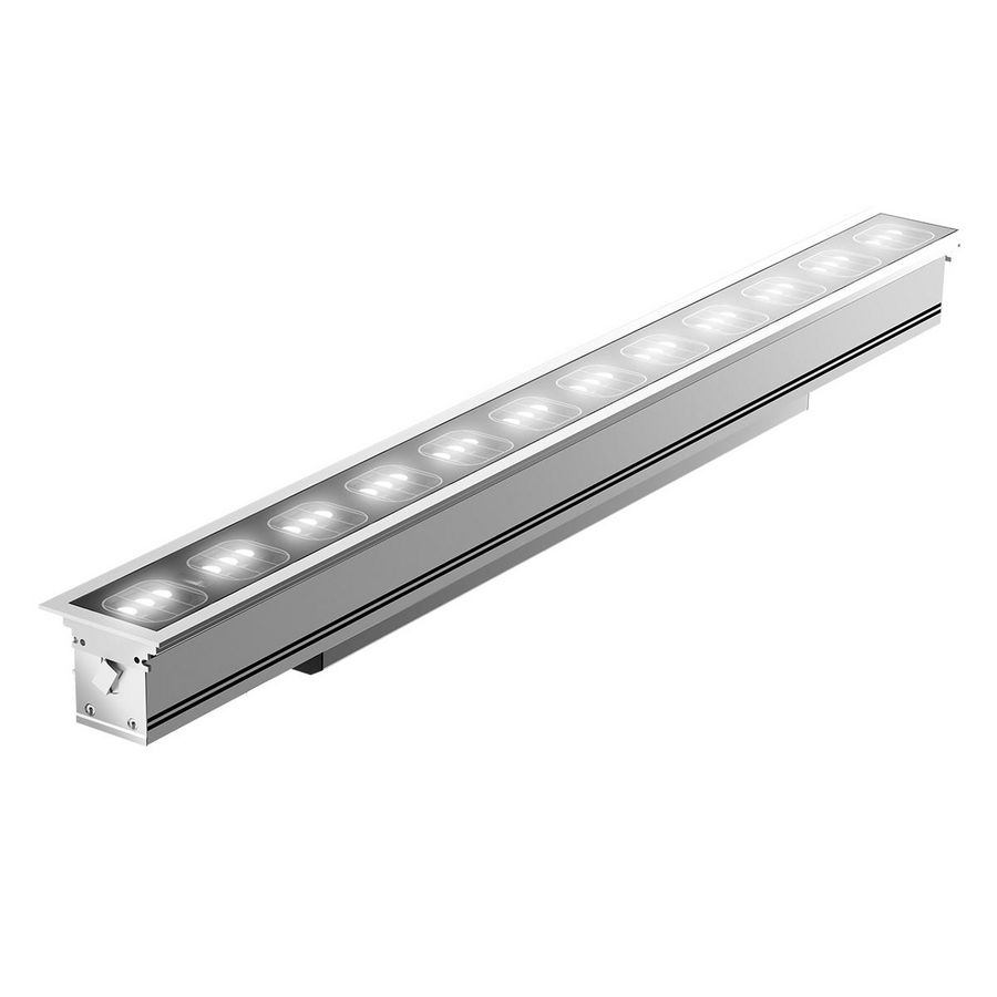 LED-Linear inbouwarmatuur 3000K 60W statisch elliptische Opt