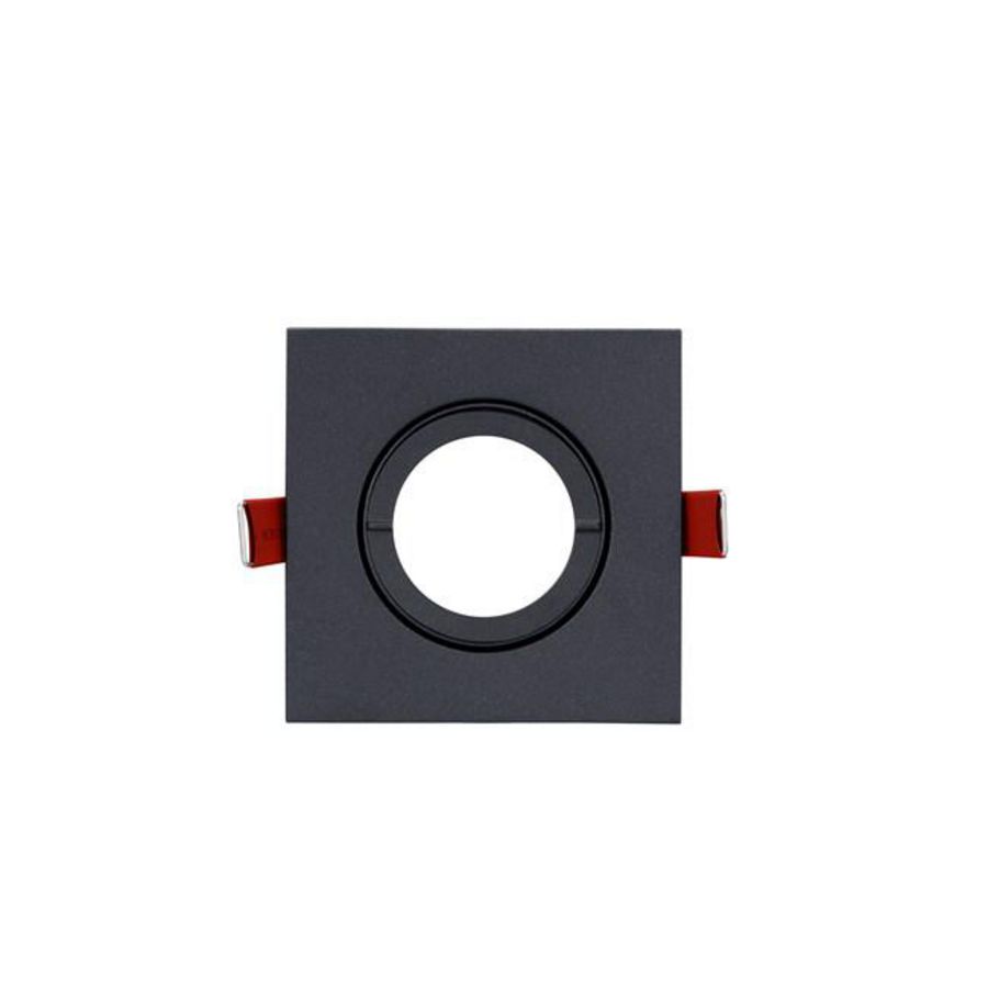 Downlight INSET TREND SW SQR IP44 indoor EX-LMP zwart