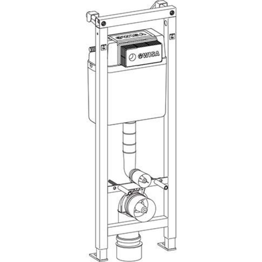 XT closetelement 1120mm front dual/start-stop +bevestiging