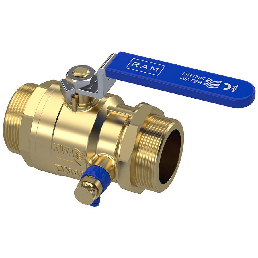 Kogelkraan s.28 1 3/4" bui.dr. x 1 3/4" bui.dr DN4 VVE=2