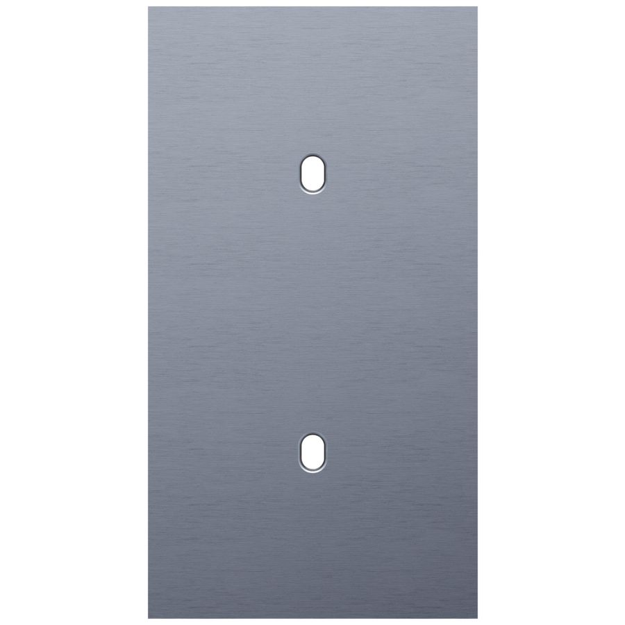 Tweevoudige afdekpl. verticaal 71mm centerafstand twee enkel