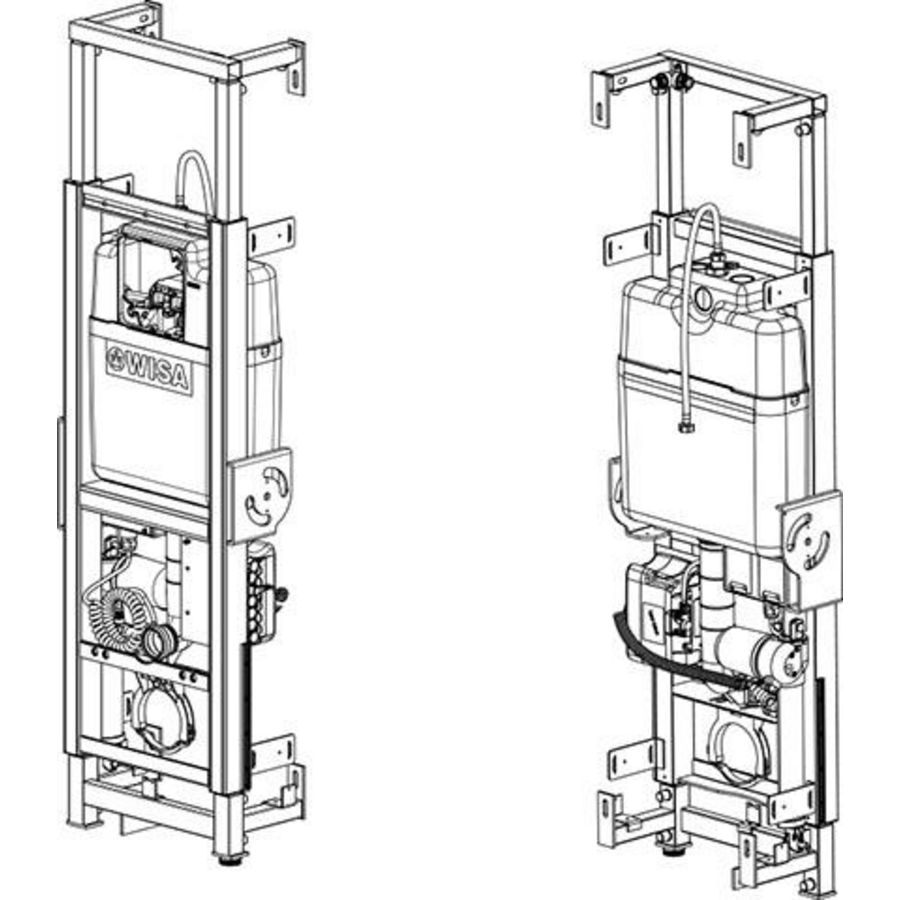 XS Variotronic elektr. closetelement hoogte verstelbaar