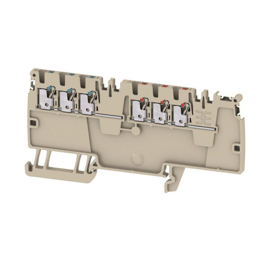 Doorvoer klem p.d.beige 1.5mm2 16 A 25 2675550000 VVE=50