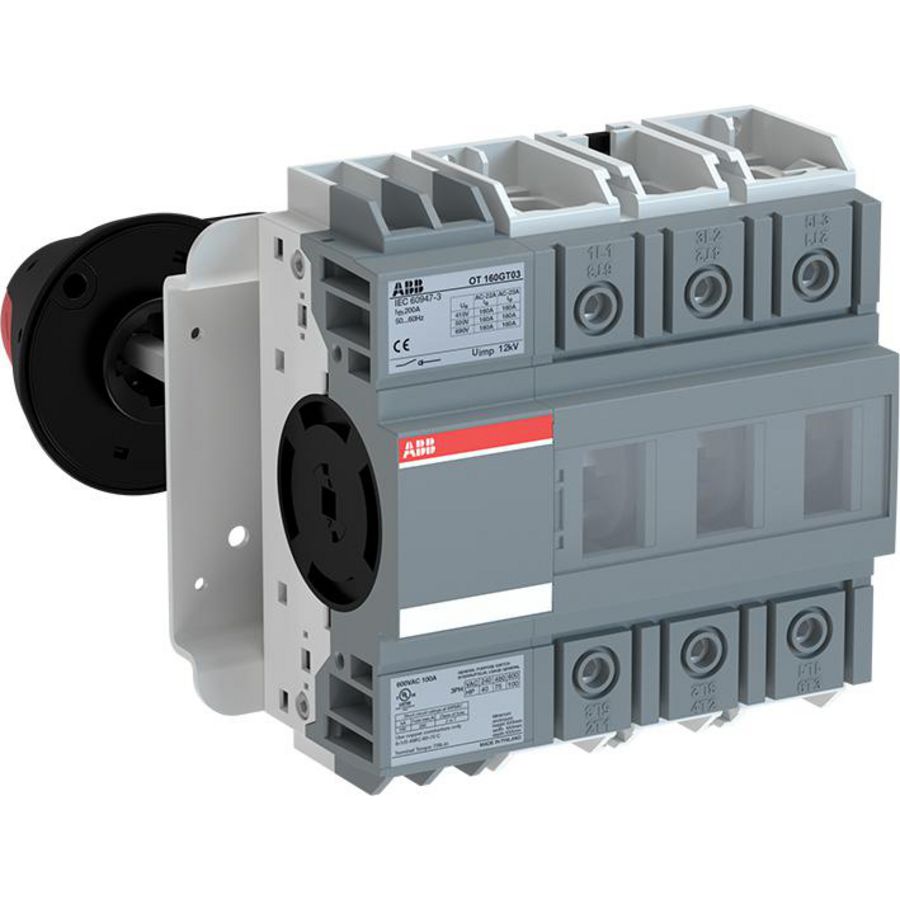 Lastscheider 3P 160A montage incl. bediening 1SCA135141R1001