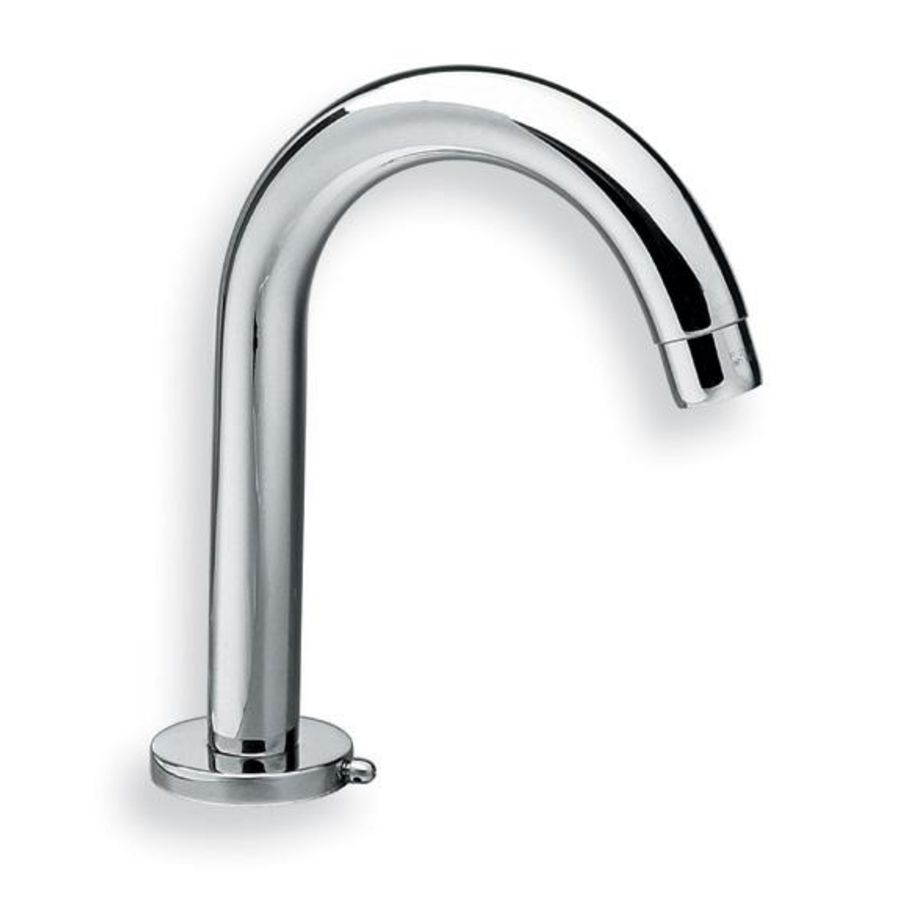 Wastafeluitloop diam.25mm draaibaar met perlator aanslu