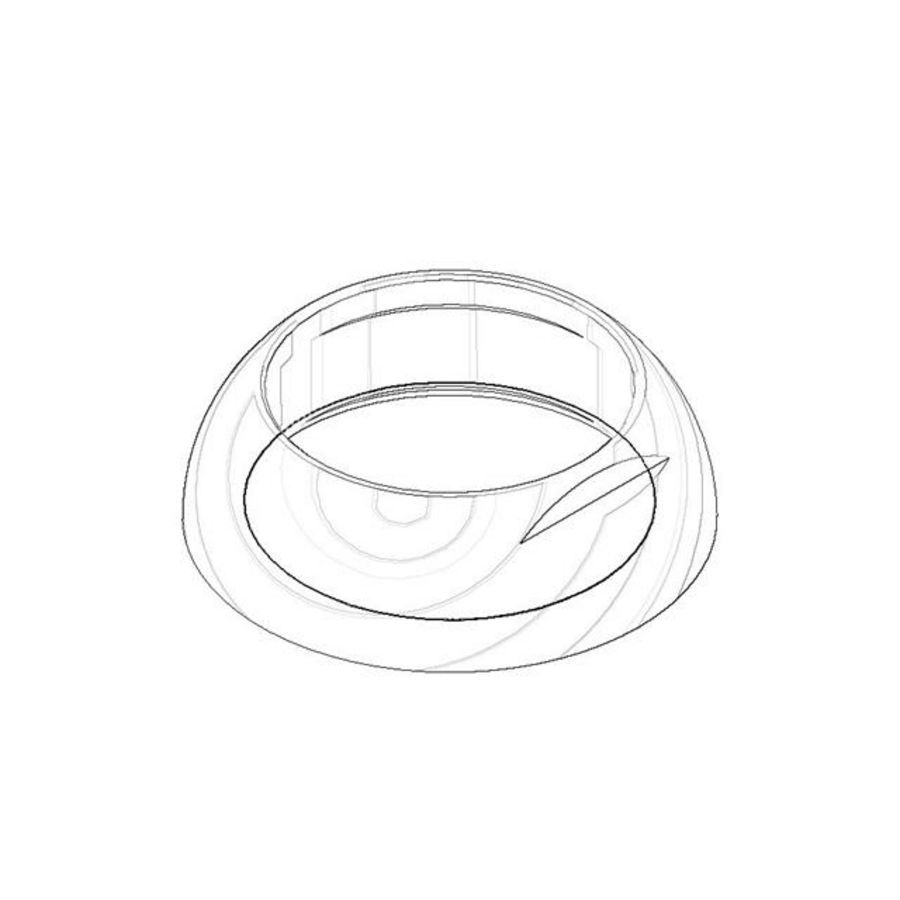 Kapje 39x12mm chr 092830008-00