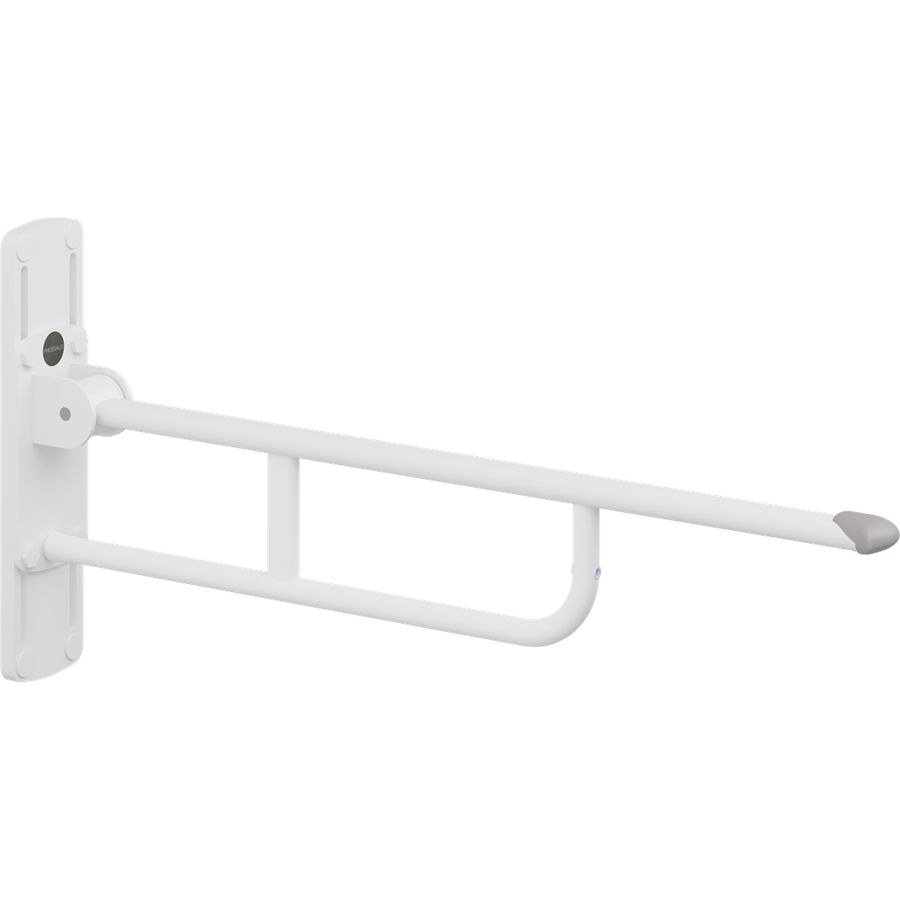Toiletsteun in hoogte verstelbaar 850mm VALUE wit/grijs