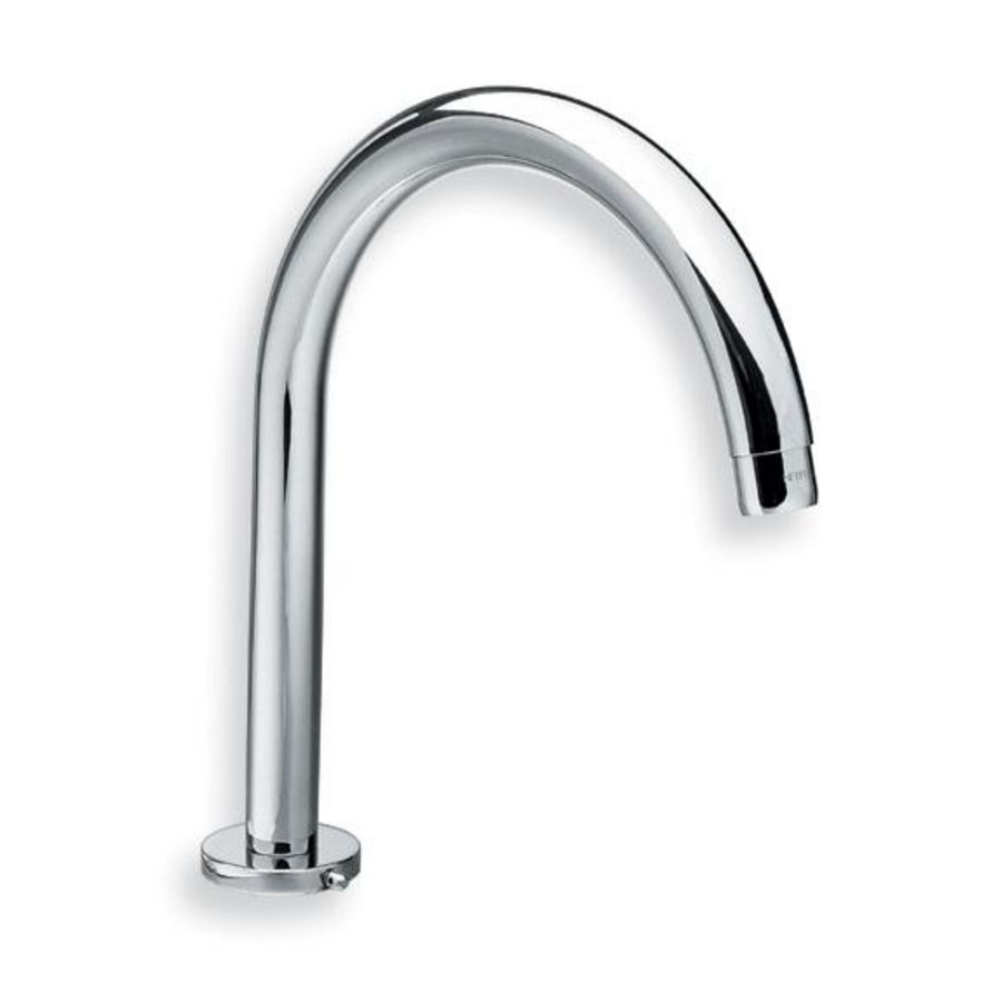 Wastafeluitloop diam.25mm draaibaar met perlator aanslu