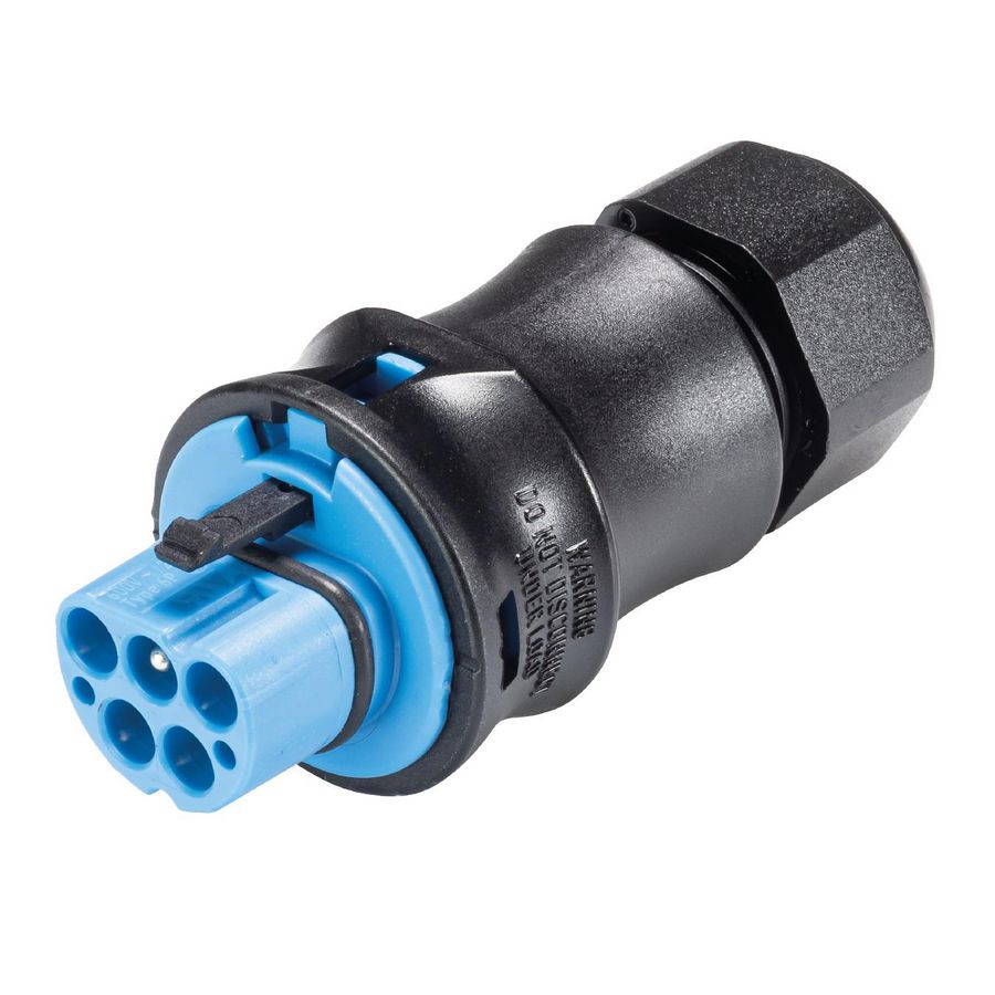 Stekerdeel met trekontlasting RST20I5C S1 ZR1sv bl07 VVE=100