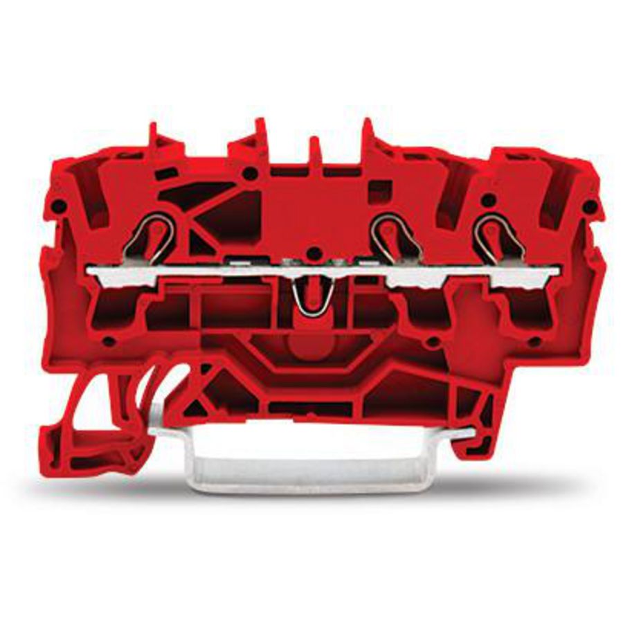 3-draads rijg 2,5mm² voor Ex e II-rood 2002-1303 VVE=100