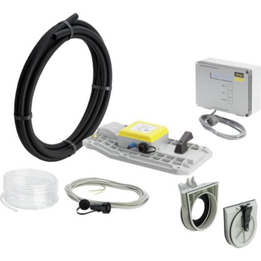 ombouwset DN150 kunststof/grijs