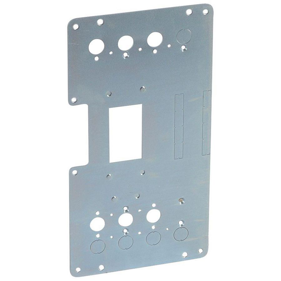 Montageplaat DPX3 250 omkeersch. vert. uittrekbaar XL3 4000