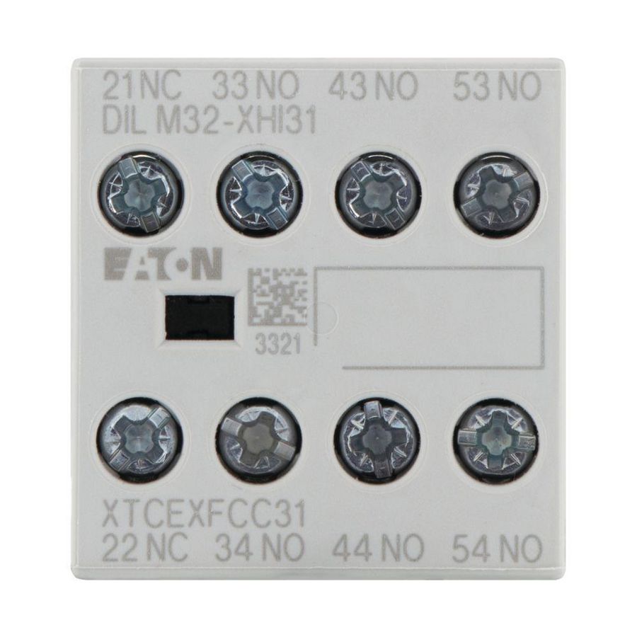 Magneetschakelaar hulpcontactblok DILM32-XHI31 3m 1v VVE=5