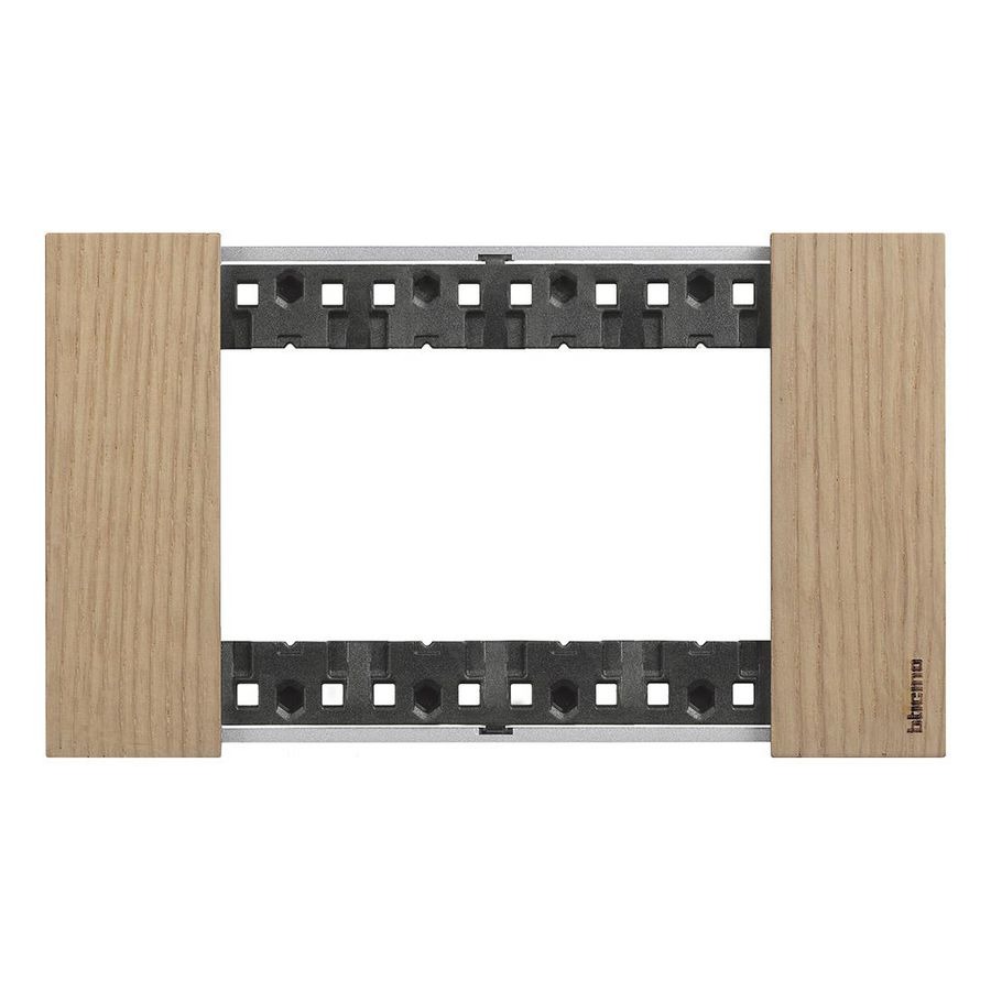 Afdekplaat 4 module oak K4704 LivingNow