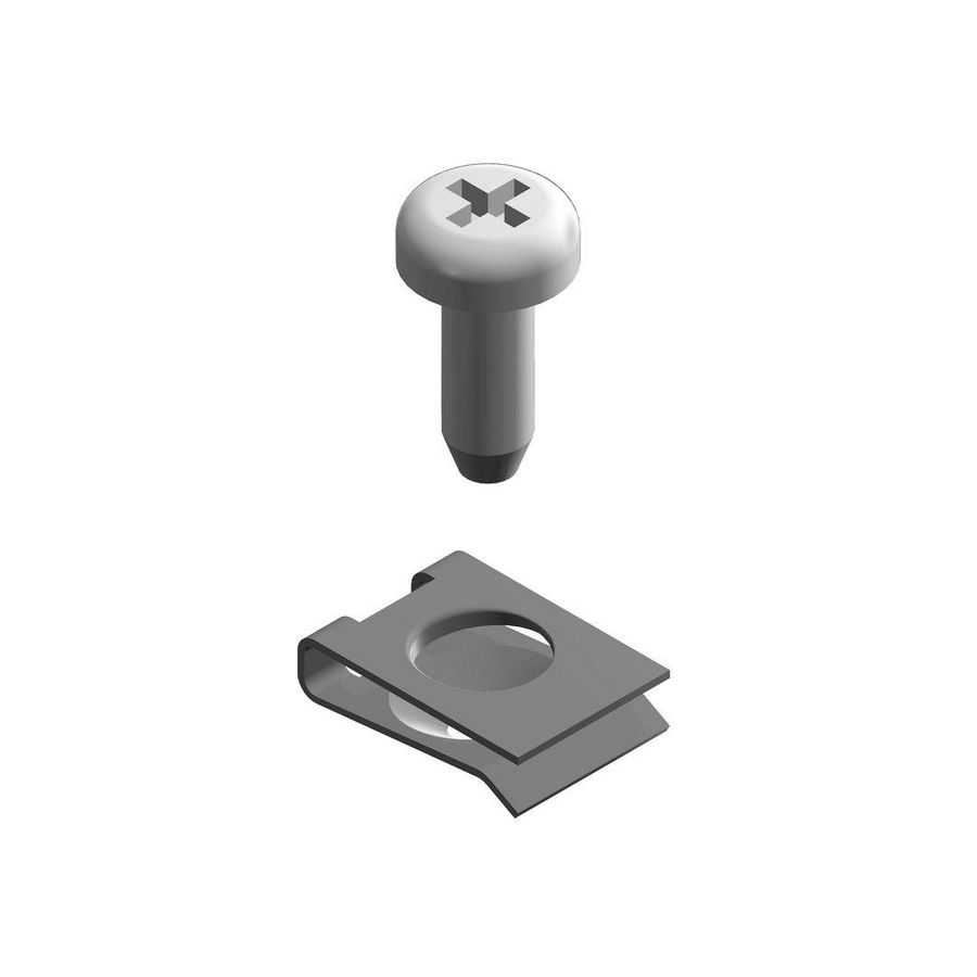 Clip incl. schroef 4,8x13 (2x) 7736700690