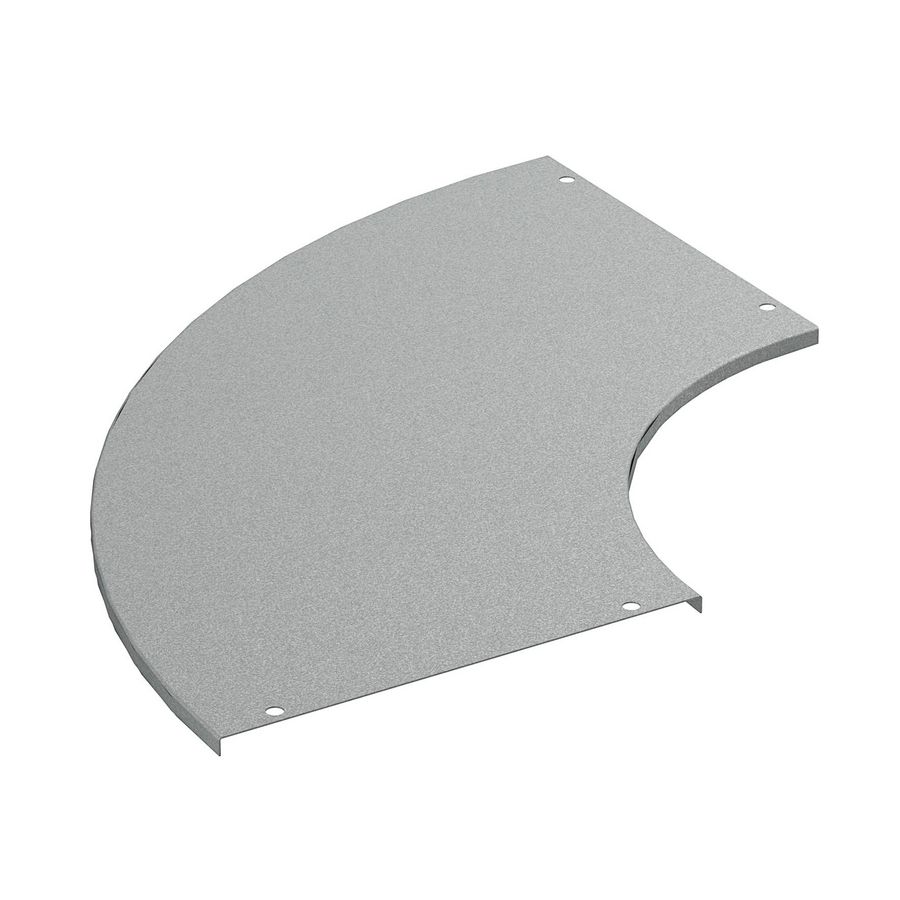 Deksel bocht 90° 150mm sendzimir verzinkt