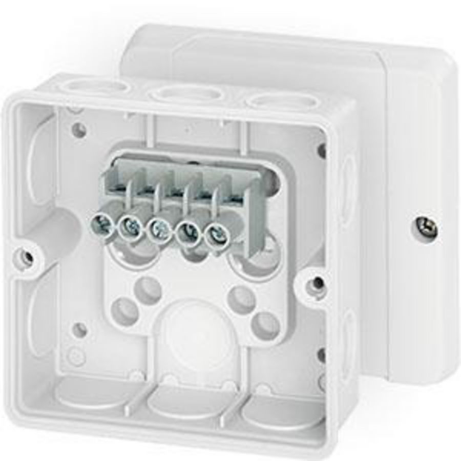 Kabeldoos IP55 1,5-4 mm2 5 polig Wit VVE=5