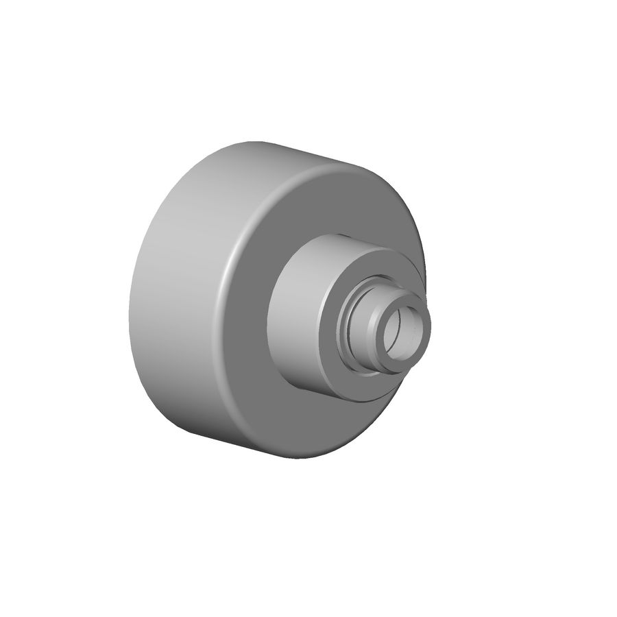 Rozet wandmontage rond 65X25mm-CH