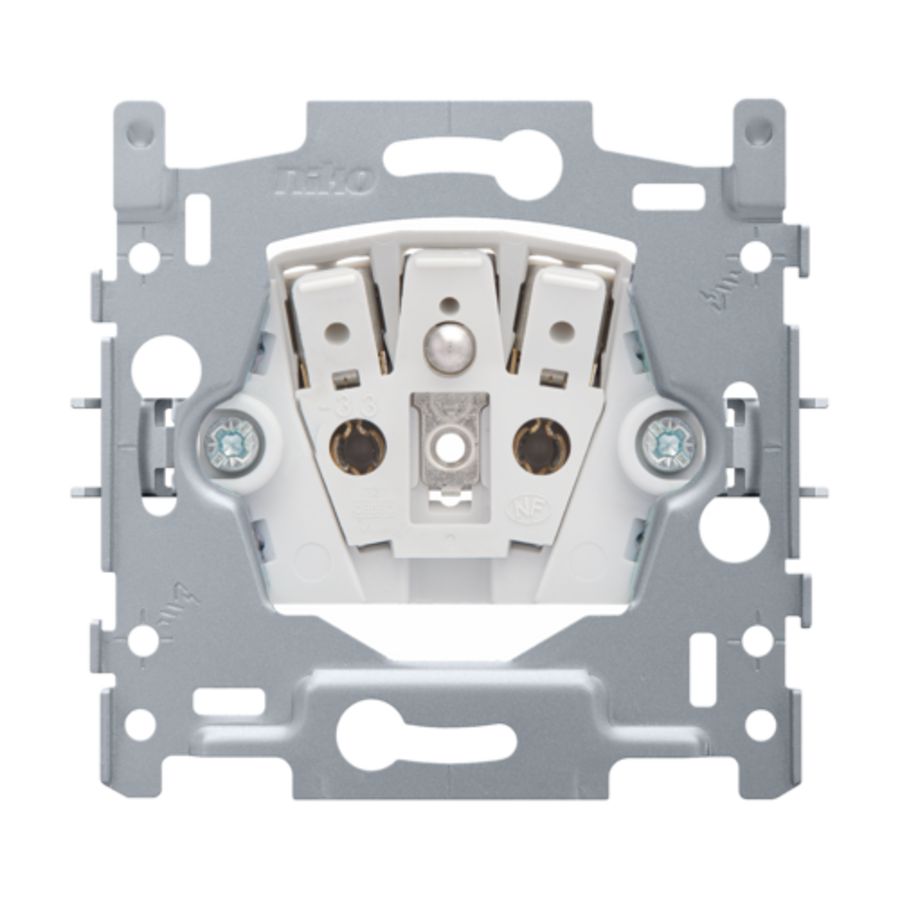 Sokkel stopcontact penaarde/beschermingsafsluiters insteek