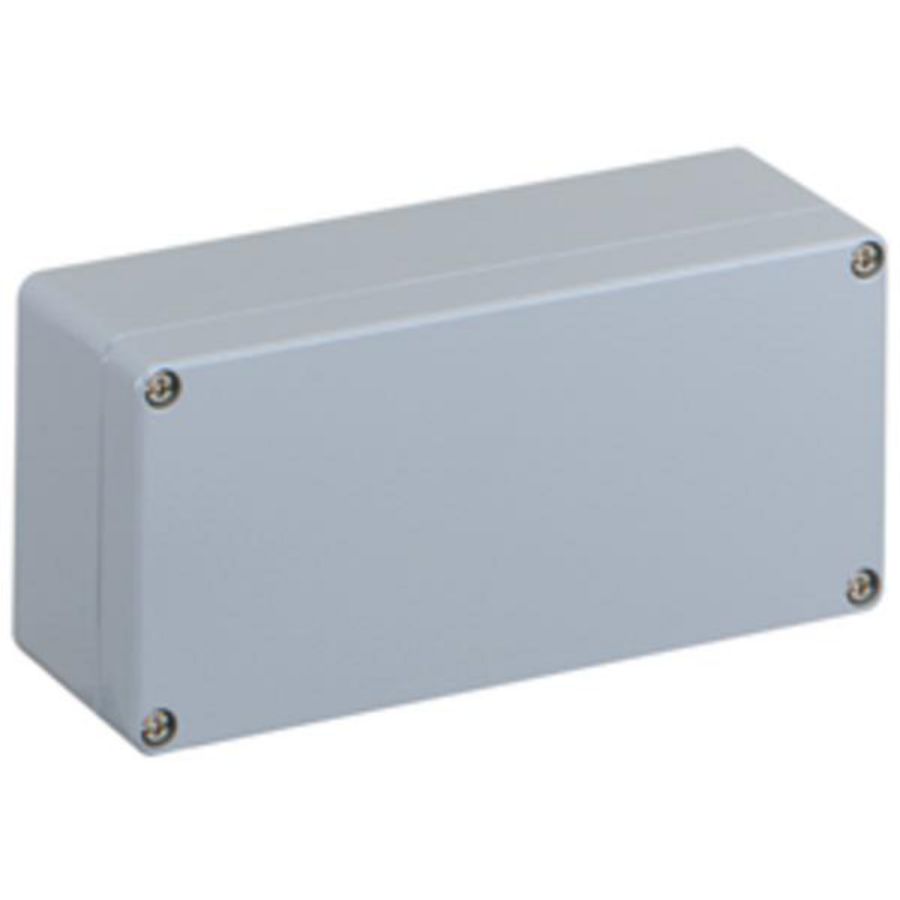 Lege behuizing zilvergrijs IP66 IK09 15000701
