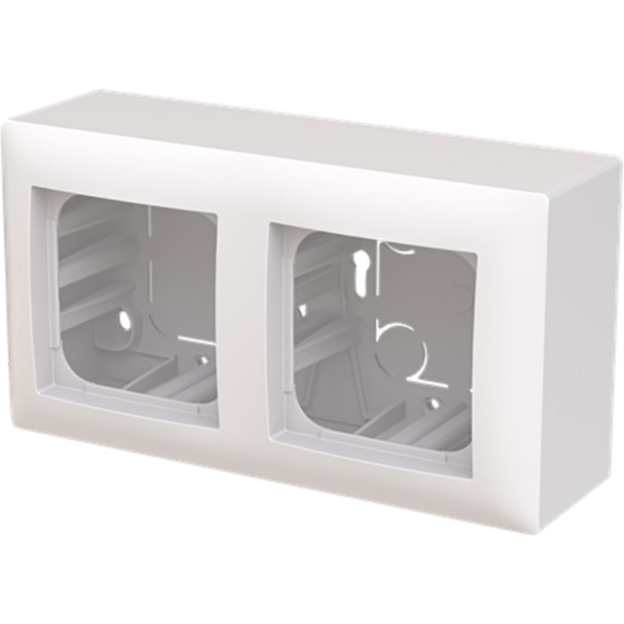 2-voudig opbouw behuizing Balance SI alpinwit (1712-914)