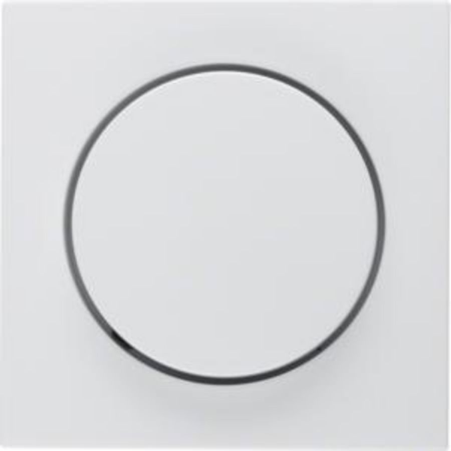 Centraaldoos draai- dimmer/pot berker S.1/B.3/B.7 polar wit glans