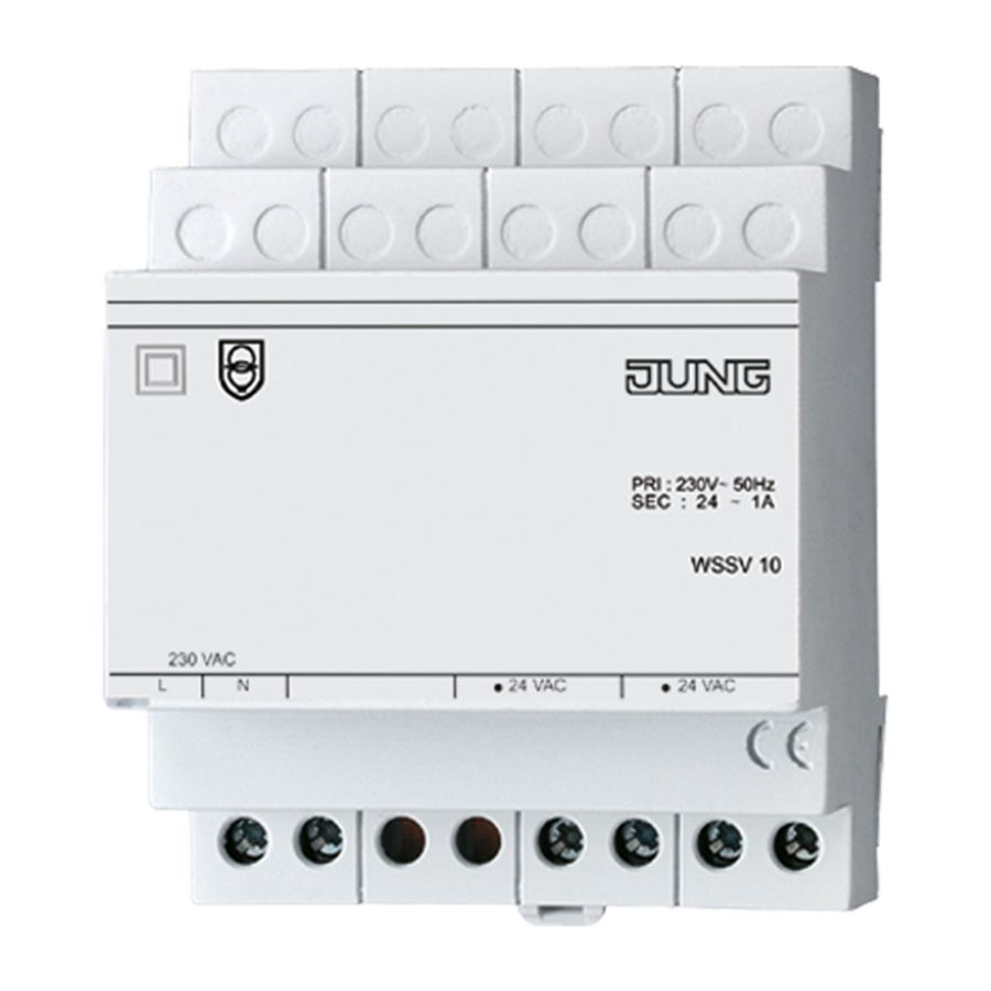 Din-rail voedingseenheid v. weerstation