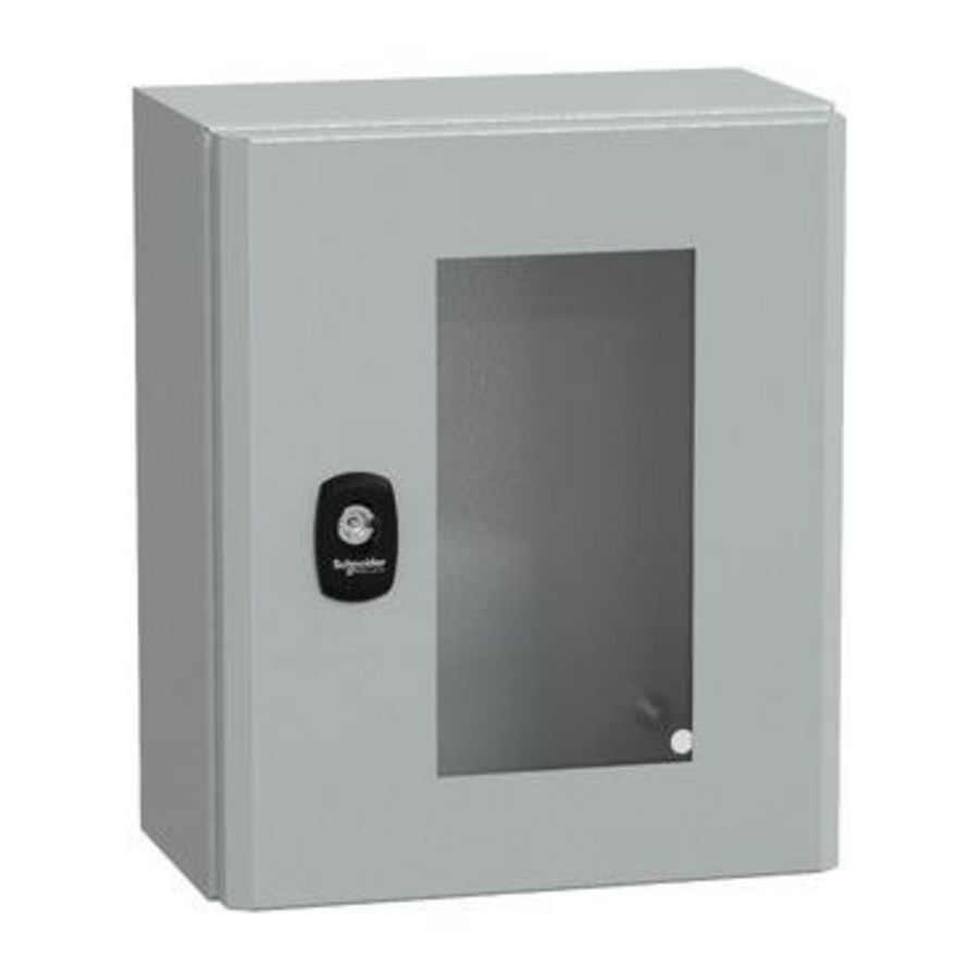 Kast Ruitdeur Zonder montageplaat 300x250x150mm Spacial S3D