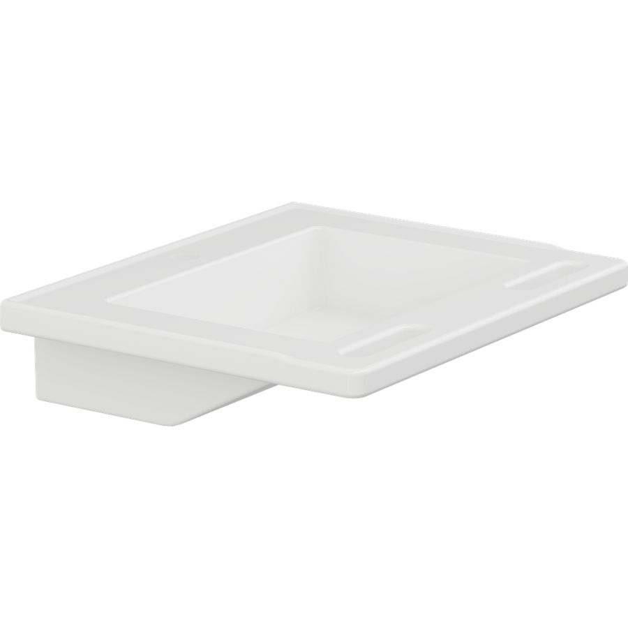 Wastafel zonder overloop 600x490x130mm MATRIX SMALL