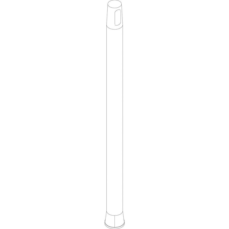 In- en uitlaatbuis 1253mm
