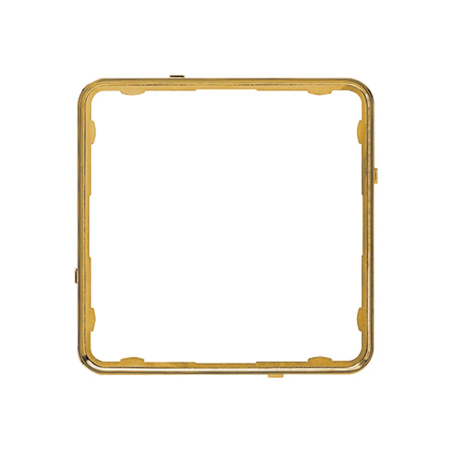 Applicatie-raam CD-plus goud glanzend