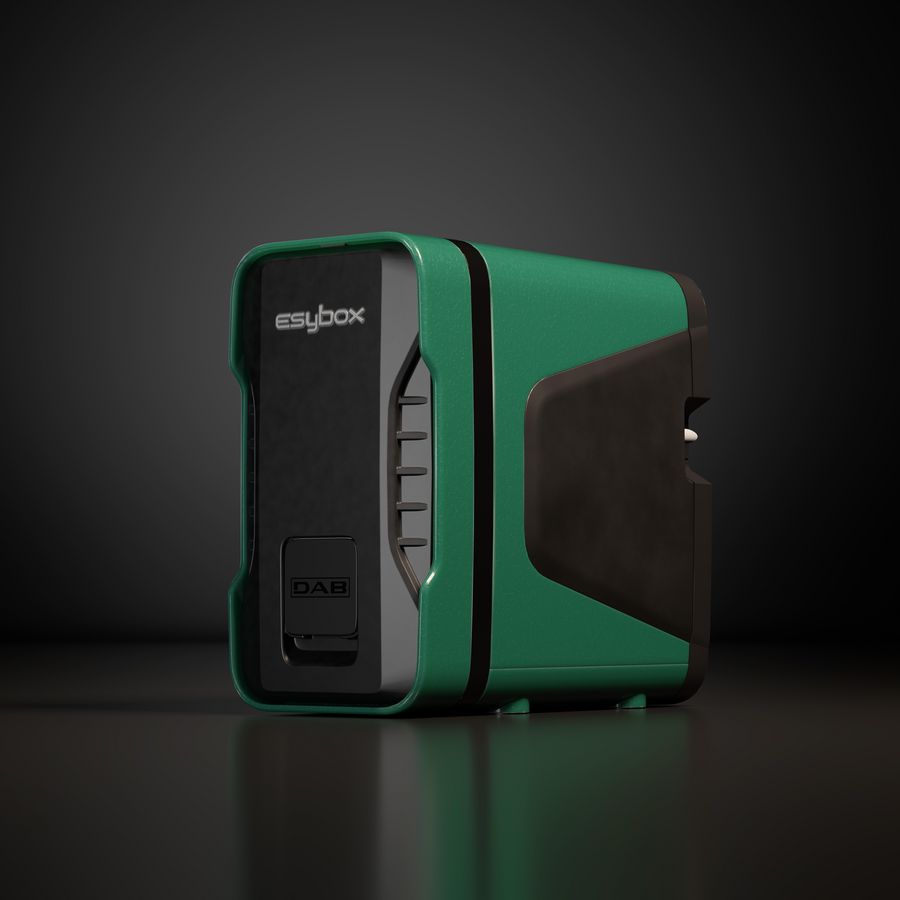 Comacte drukverhogingsunit ESYBOX POP 230V Schuko excl. ESDOCK POP