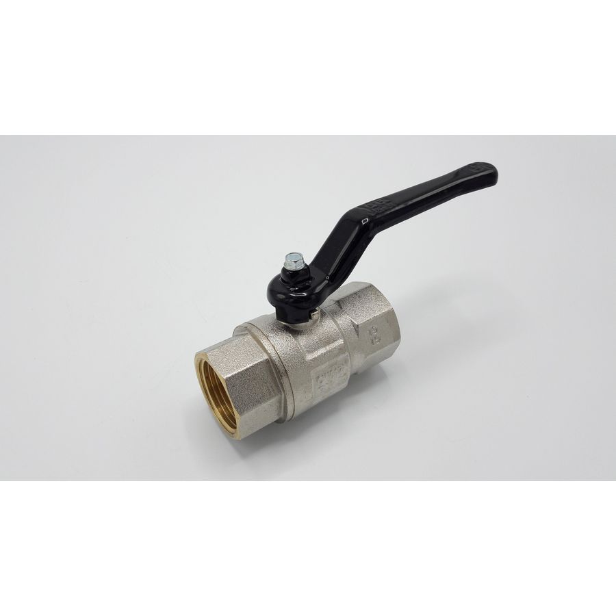 Afsluitkraan 1" kw zwart S102343