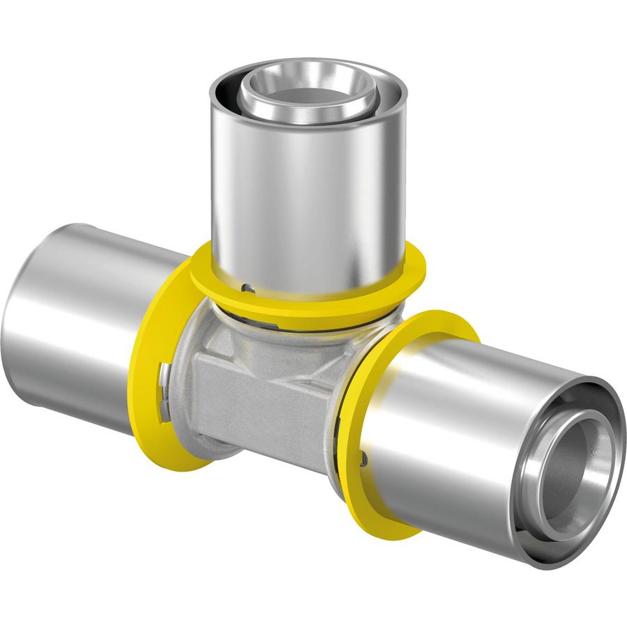 T-koppeling MLC-G gas persaansluiting 20x20x20mm