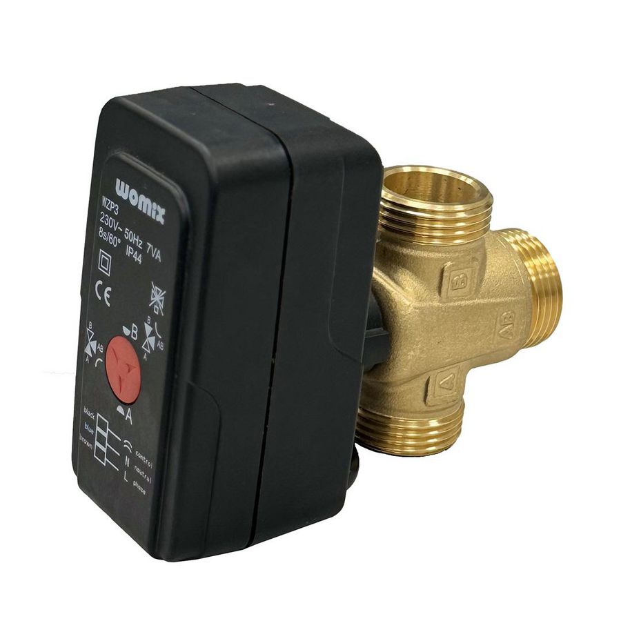 Driewegklep WZP3-25M