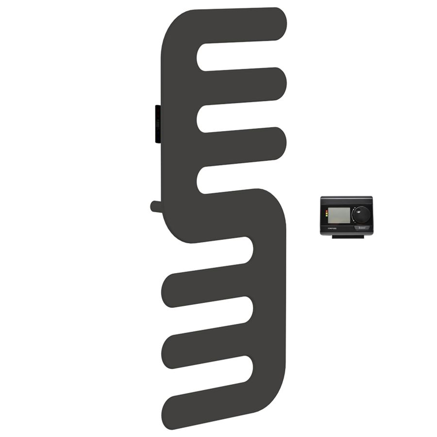 Radiator Hand Remote E-Comfort 1200x500mm 500W Antraciet