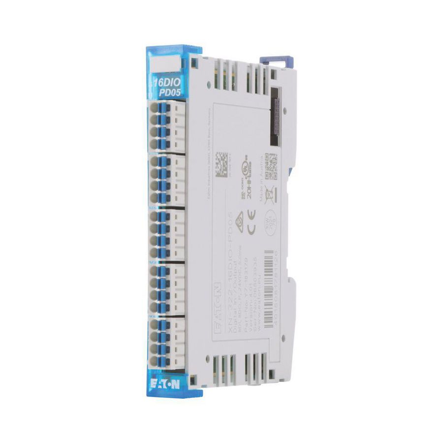 Digitaal, 8 DI, 24VDC/ 3,7 mA (EN61131-2 type 1) filter 0,5