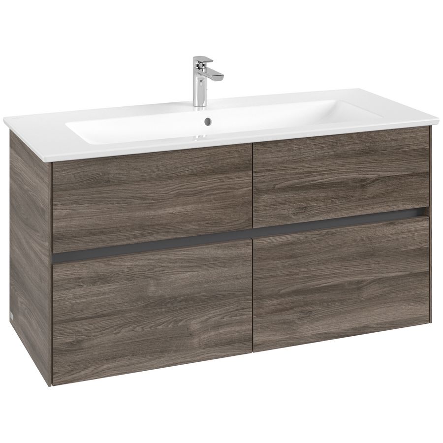 Wastafelonderkast Collaro 1161x610x480mm Sto.Oak C14600RK