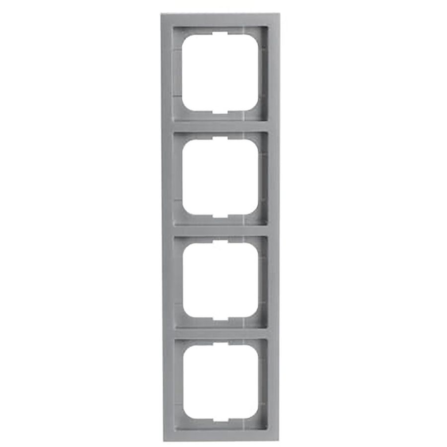 Afdekraam hoekig 4v f-aluzilver