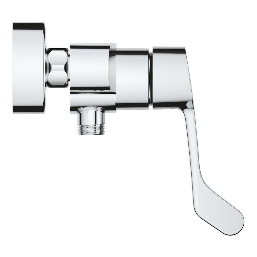 Eurosmart douchemengkraan met verlengde greep hoh 150mm chroom incl. s-koppelingen (prof)