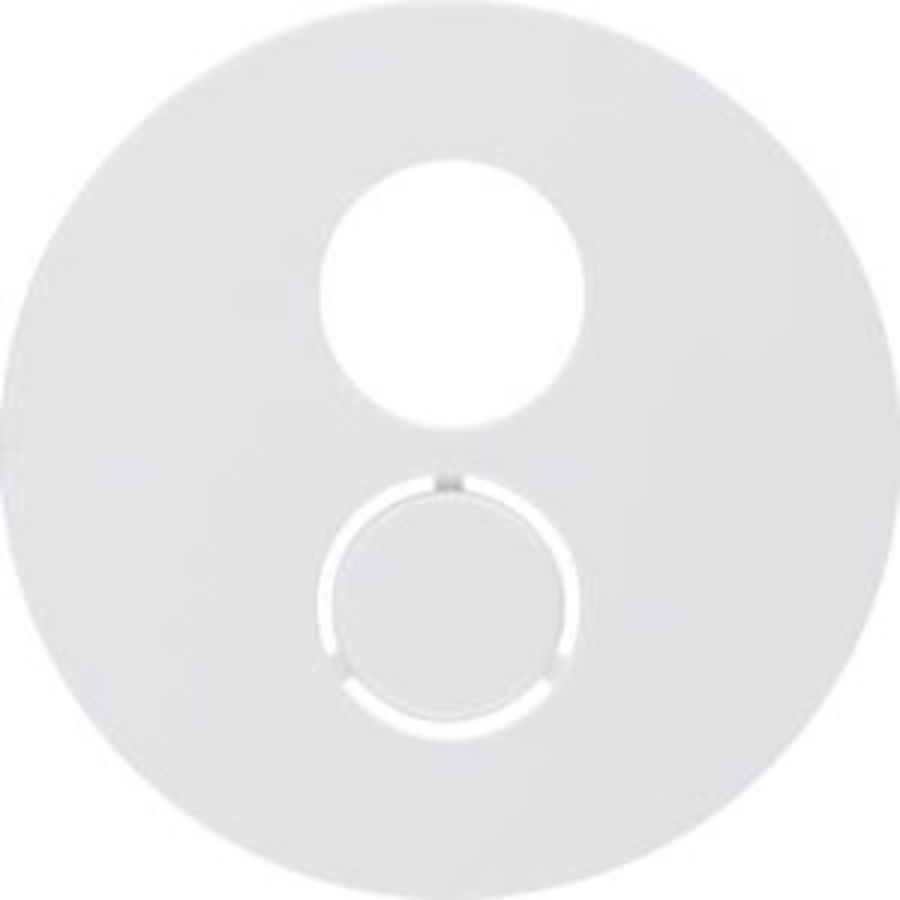 Centraaldoos luidspreker-wcd berker R.1/R.3/R.8 polarwit