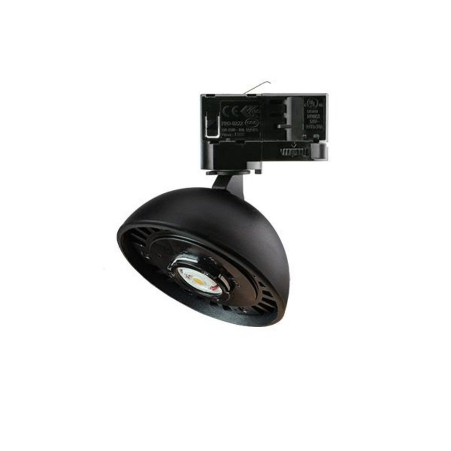Spot lucid track 6/9W 2.000-3.000K CTA dimbaar zwart