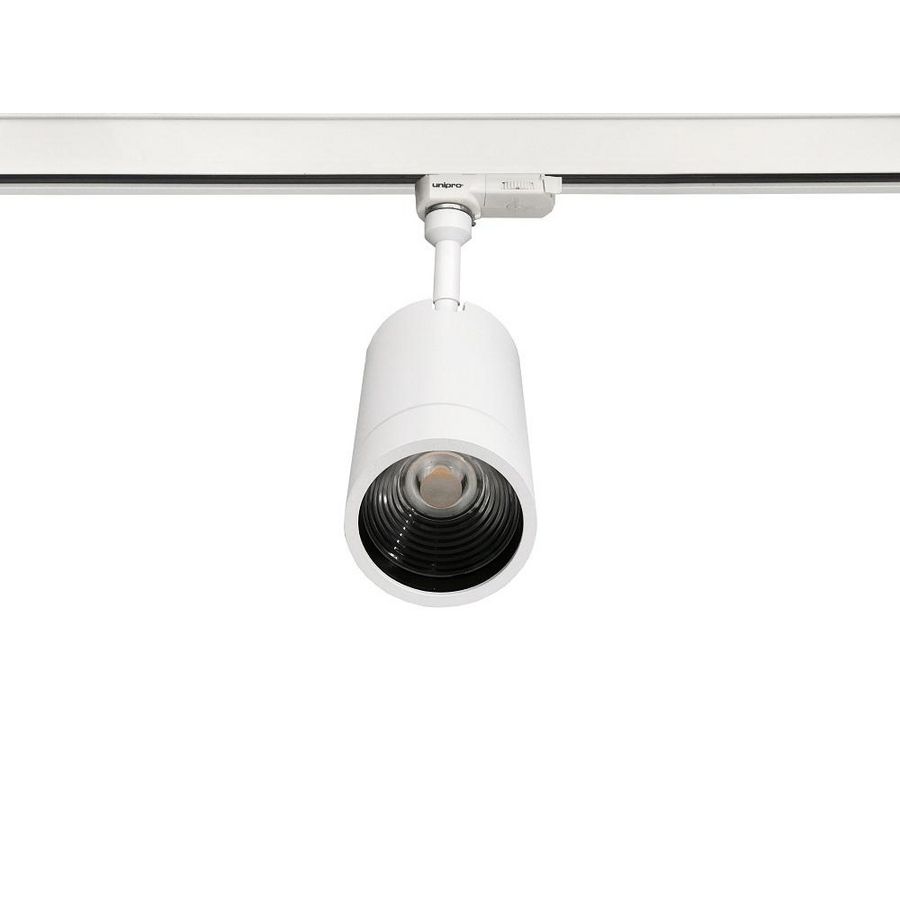 Carla 3-fase railspot-25W-4000K-2875Lm- 50gr.-Zwart