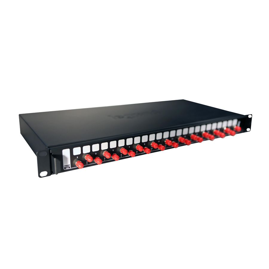 Glasvezelpaneel compleet 24 ST MM LCS3