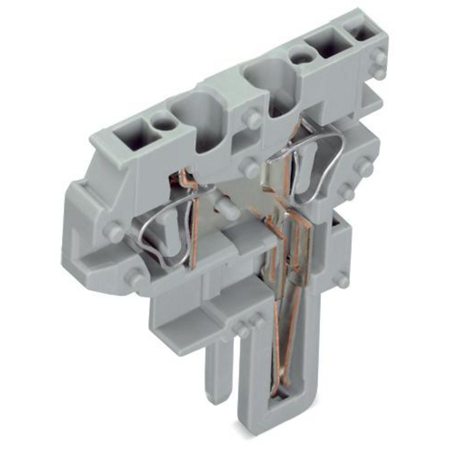 2-draads eindmodule female steker CAGE CLAMP 4mm2 gr VVE=250